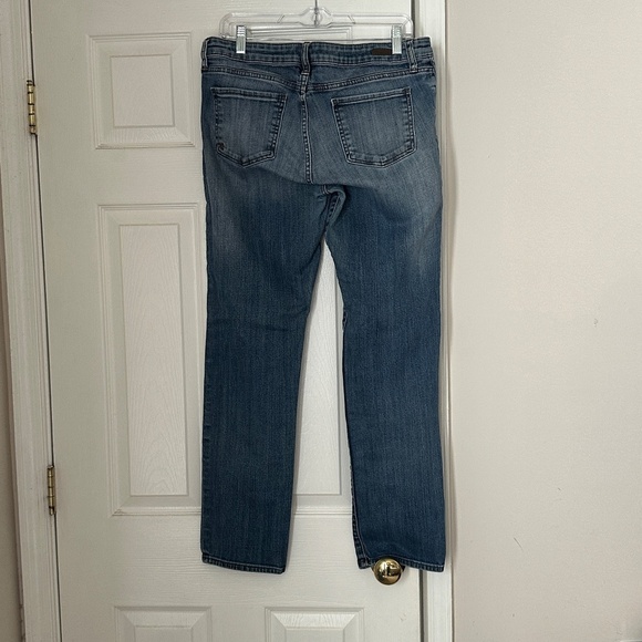 Kut From The Kloth Catherine Boyfriend Jean Size 10 Classic Distressed - Picture 4 of 8